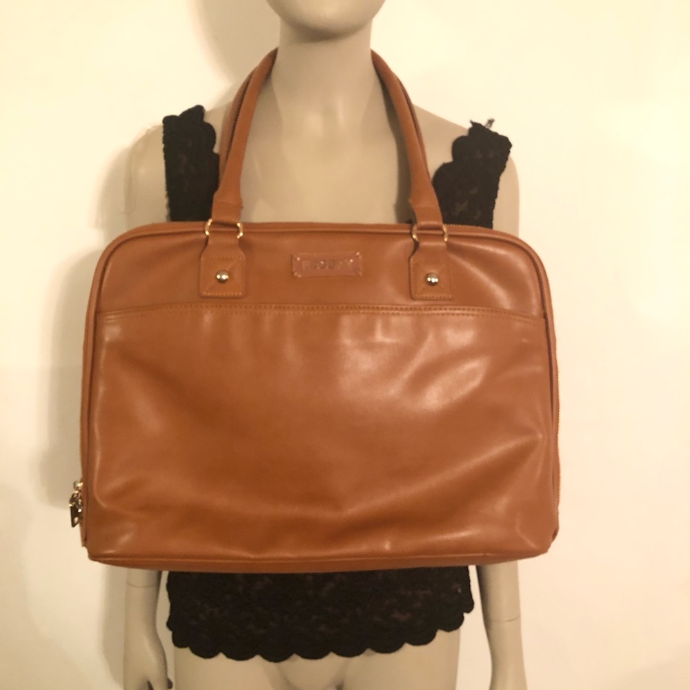 Edoday Laptop / Purse Bag Brown